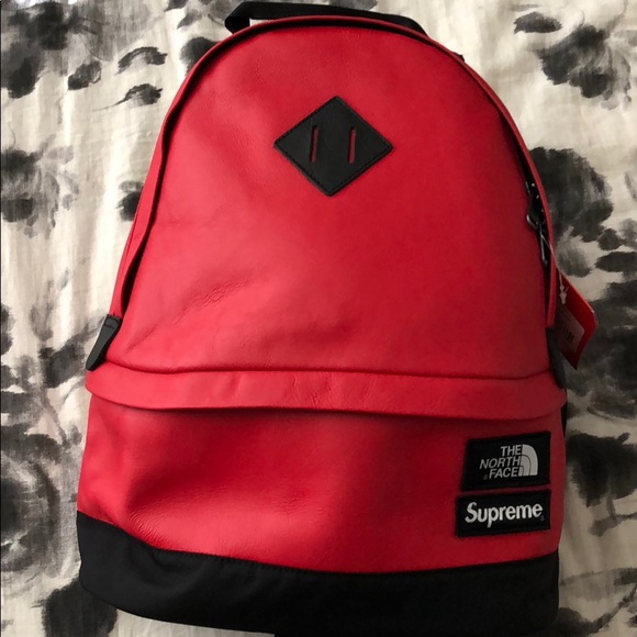 Supreme/North Face Leather Backpack 🔥🔥🔥SOLD🔥 - Picture 4 of 8
